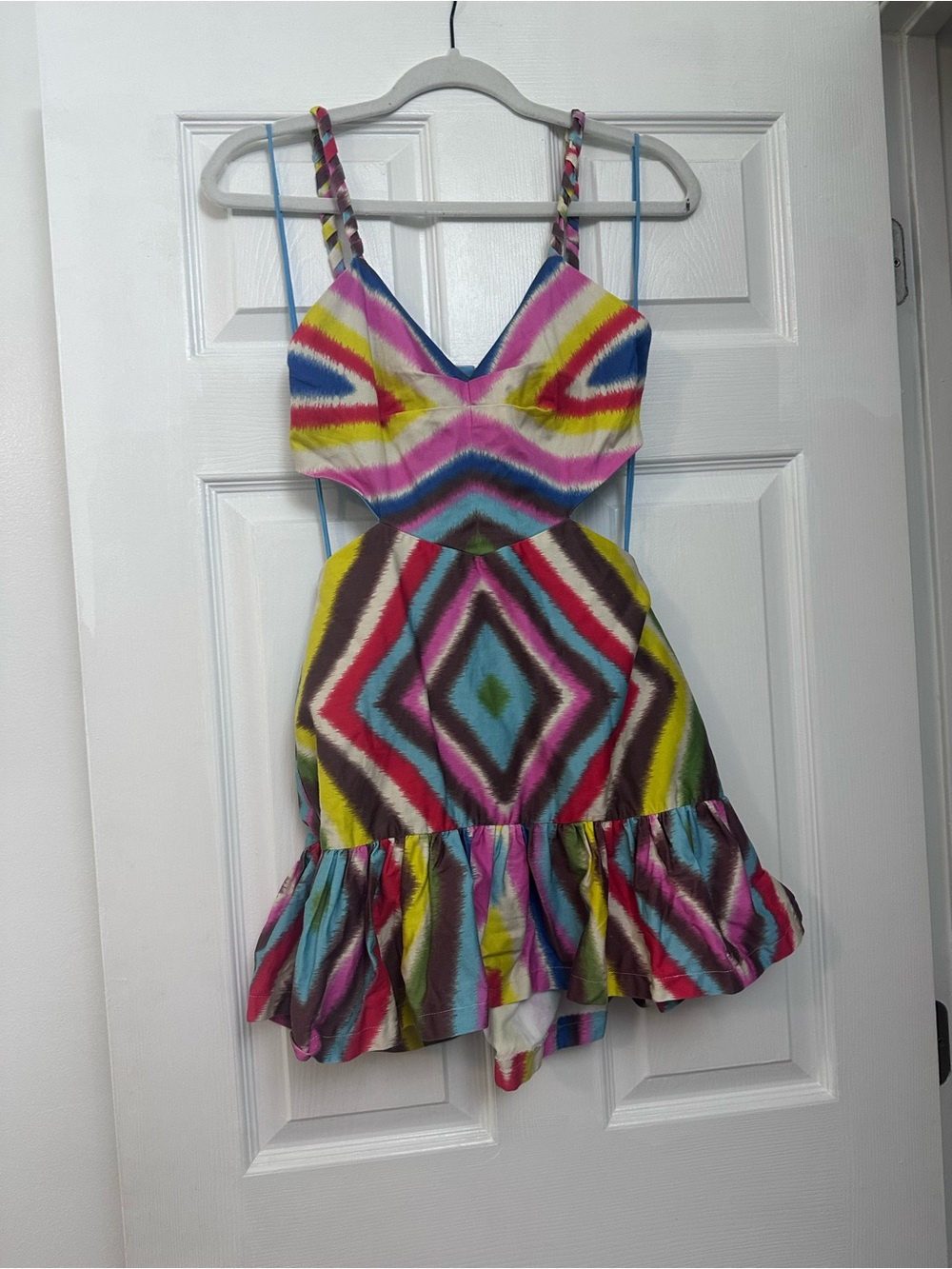 Alexis Alberta Cut Out Mini Dress XS